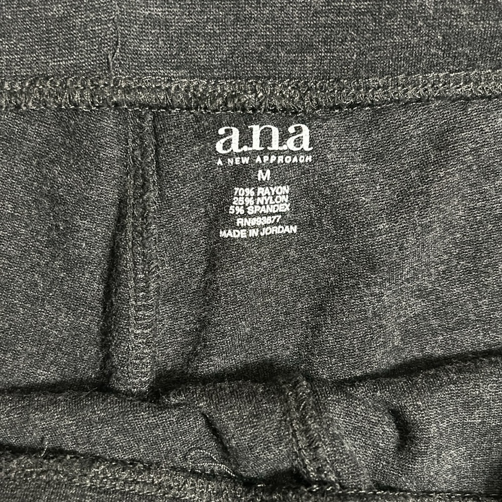 a.n.a leggings - 1 black and 1 charcoal gray - size M - Picture 5 of 6